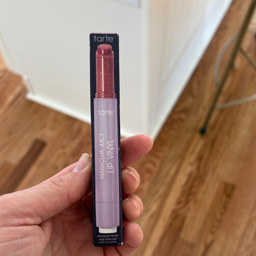 Brand new unused Tarte Maracuja Juicy Lip Vinyl in Shimmering Rose
